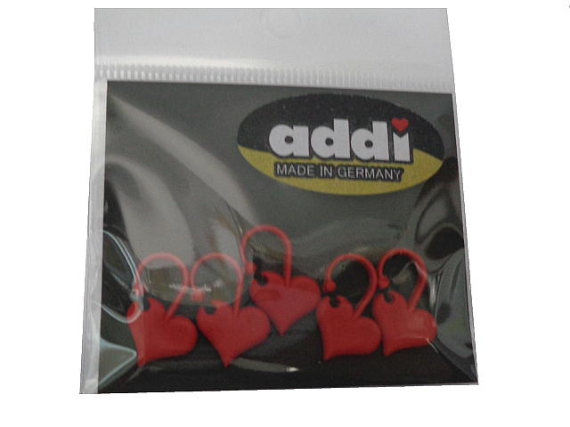 【バラ5個単位】addi ハート型マーカー 407-7【ネコポス便対応】