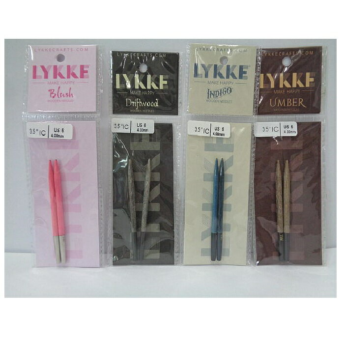 LYKKE 3.5インチ付け替え用OP針各4色（4.00-5.50mm用）