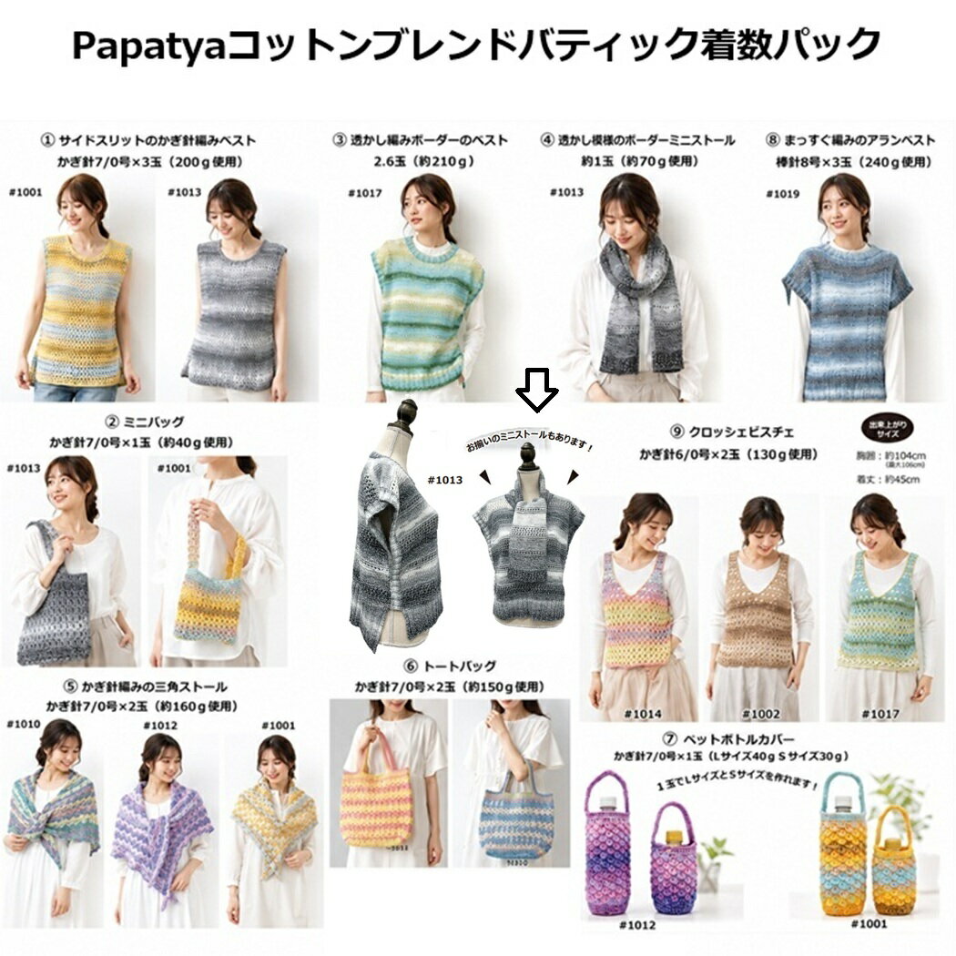 Rakuten - Papatya Cotton Blend BATIK『パパチャコットンブレンドバティック』着数パック【全国送料無料】
