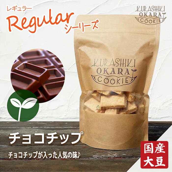 チョコチップ　倉敷おからクッキー