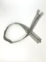 数量限定処分価格YKKコイル上下開きファスナー(カラー)68cm ライトグレイ