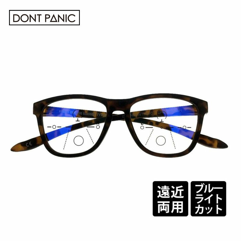 DONT PANIC（ドントパニック）TYPE-02 BUSINESS SPEC ＋1.50 / ドントパニック 遠近両用 手元眼鏡 老眼鏡 ブルーライトカット 送料無料