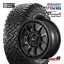 【人気の4WD・SUV用ホイール】デリカD:5(CV#W)・RAV4(30/49系 PHV除く)などナイトロパワー M10パーシングSバレルブラック16×7.0J+40 5-114BFグッドリッチ オールテレーンT/A KO3215/70R16 ホワイトレター新品タイヤ ホイールセット