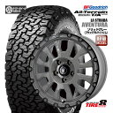 デリカD:5(CV#W)・RAV4(30/50系 PHV除く)などラ ストラーダ アヴェンチュラ ソリッドグレー16×7.0+42 5/114.3BFグッドリッチ オールテレーンT/A KO2215/70R16 ホワイトレター 新品タイヤホイール4本SET