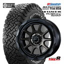 【人気の4WD・SUV用ホイール】デリカD:5(CV#W)・RAV4(30/50系 PHV除く)などMUD VANCE06 マッドヴァンス0616×7.0J+38 5/114ブラックポリッシュ/ブロンズクリアBFグッドリッチ オールテレーンT/A KO3215/70R16 ホワイトレター新品4本SET