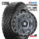 【人気の4WD・SUV用ホイール】デリカD:5(CV#W)・RAV4(30/50系 PHV除く)などXTREAM-J エクストリームJ XJ0716×7.0J+35 5/114 グロスブラックマシン/インディゴBFグッドリッチ オールテレーンT/A KO3225/70R16 ホワイトレター