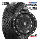 【人気の4WD・SUV用ホイール】デリカD:5(CV#W)・RAV4(30/50系 PHV除く)などXTREAM-J エクストリームJ XJ0716×7.0J+35 5/114 サテンブラックBFグッドリッチ オールテレーンT/A KO3225/70R16 ホワイトレター新品タイヤ ホイールセット