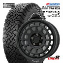 【人気の4WD・SUV用ホイール】デリカD:5(CV#W)・RAV4(30/50系 PHV除く)などマッドヴァンスX タイプF16×7.0J+35 5/114.3フルマットブラックBFグッドリッチ オールテレーンT/A KO3235/70R16 ホワイトレター新品タイヤホイール16インチSET