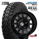 DELTAFORCE OVAL デルタフォース オーバル16×5.5+20 5/139.7マットブラックトーヨー オープンカントリーM/T-R195R16C 104/102Q ブラックレター新品タイヤ ホイールセット 16インチジムニー(JB64)など