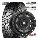 【人気の4WD・SUV用ホイール】デリカD:5(CV#W)・RAV4(30/50系 PHV除く)などXTREAM-J エクストリームJ XJ0716×7.0J+35 5/114 サテンブラックジオランダーX-AT G016LT215/70R16 100/97Q ブラックレター新品タイヤ ホイールセット 16インチ