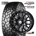 【人気の4WD・SUV用ホイール】デリカD:5・RAV4(30/50系 PHV除く)などMUD VANCE08 マッドヴァンス0816×7.0J+38 5/114フリントブラックヨコハマ ジオランダーX-AT G016LT215/70R16 100/97Q ブラックレター新品タイヤホイール4本SET 16インチ