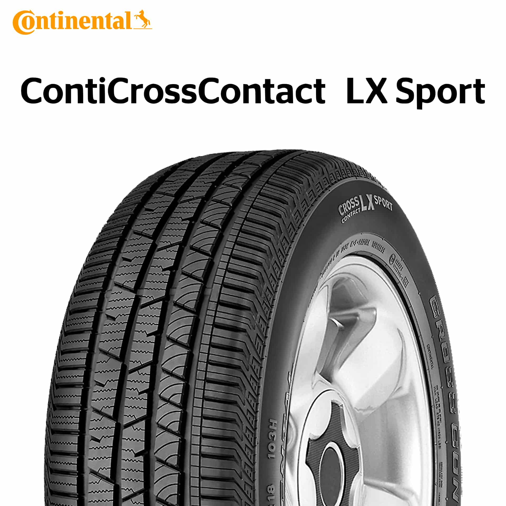 23年製 235/55R19 105W XL LR コンチネンタル ContiCrossContact LX Sport (コンチクロスコンタクトLXスポーツ) ランドローバー承認 タイヤ CCC 19インチ 235/55/19 235/55-19 235-55-19 2355519 新品