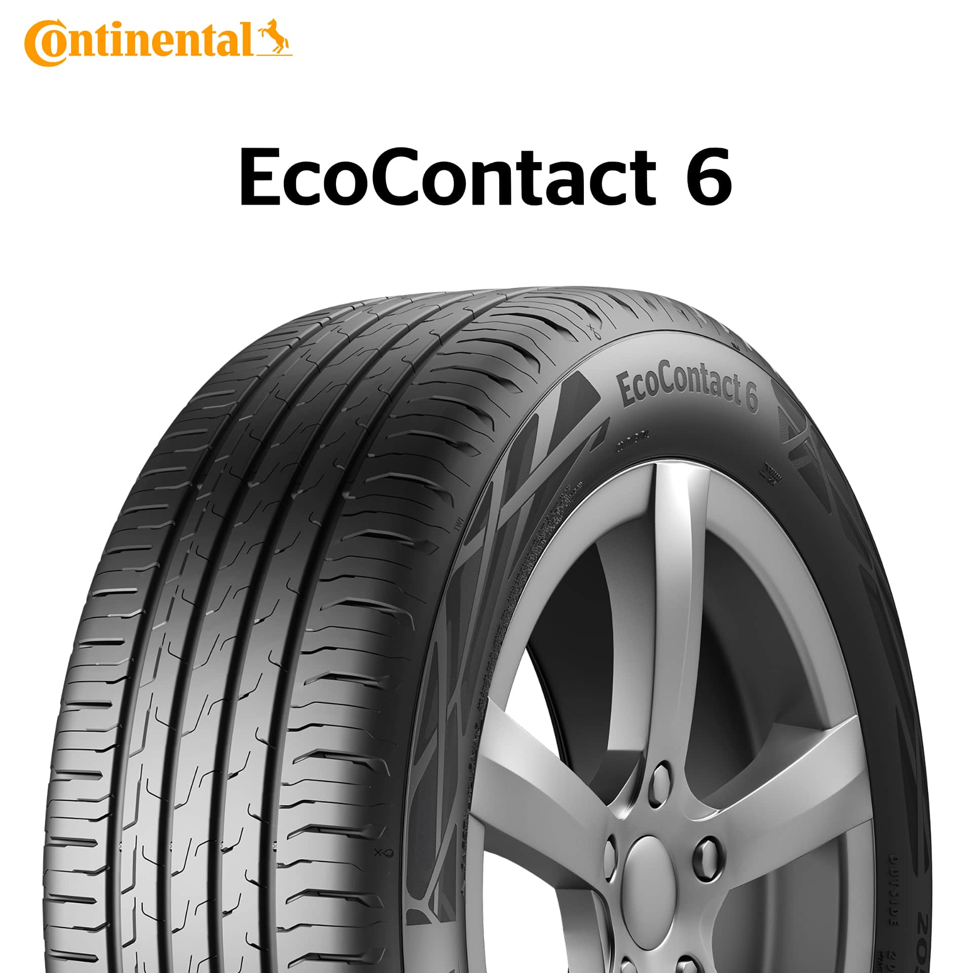 セール品 22年製 225/55R17 97W ★ コンチネンタル EcoContact 6 エココンタクト6 BMW承認 タイヤ EC6 17インチ 225/55/17 225/55-17 225-55-17 2255517 新品