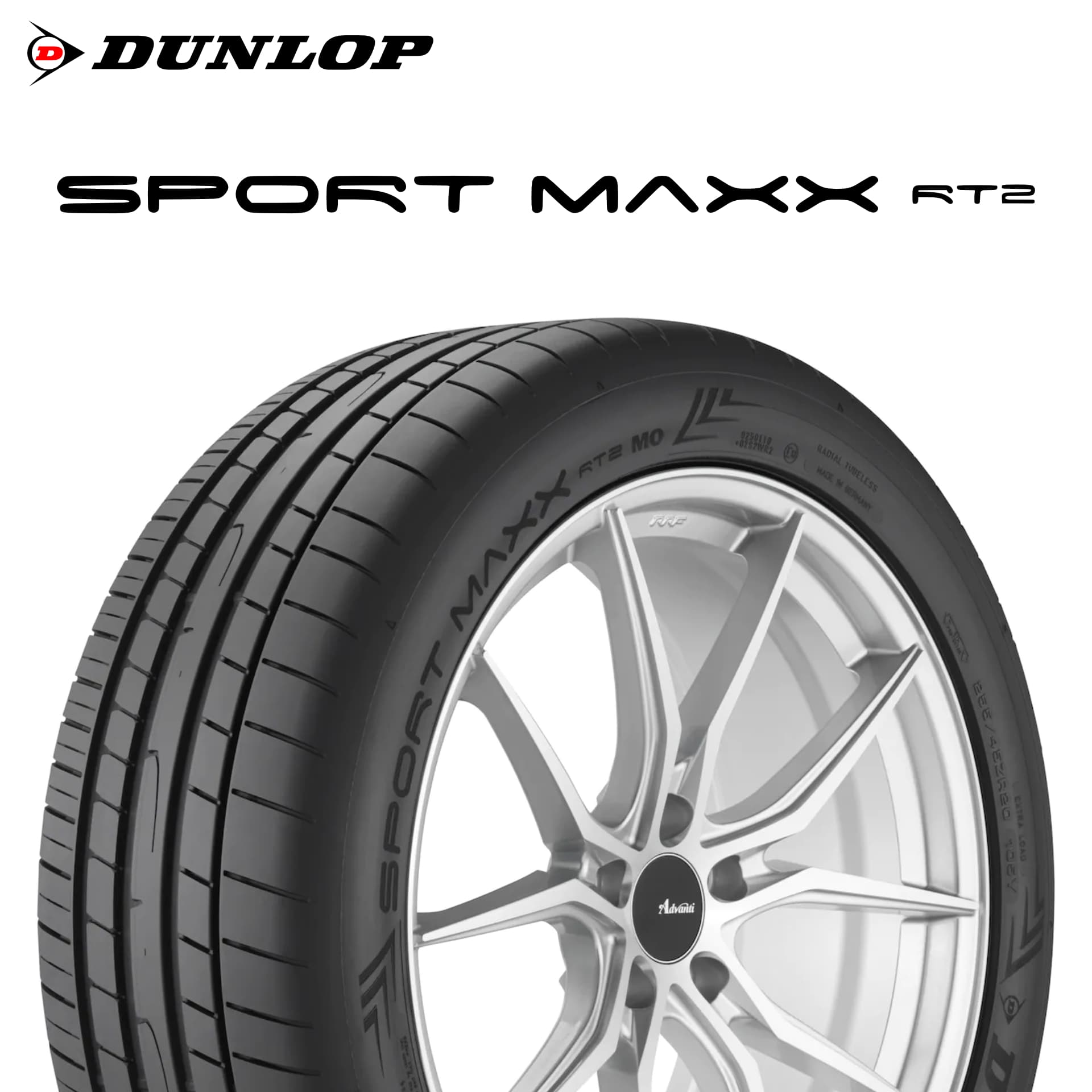 56_予約商品 5月下旬入荷予定 245/40R19 98Y XL MO ★ ダンロップ SPORT MAXX RT2 (スポーツマックスRT2) メルセデスベンツ・BMW承認タイヤ 19インチ 245/40/19 245/40-19 245-40-19 2454019 新品