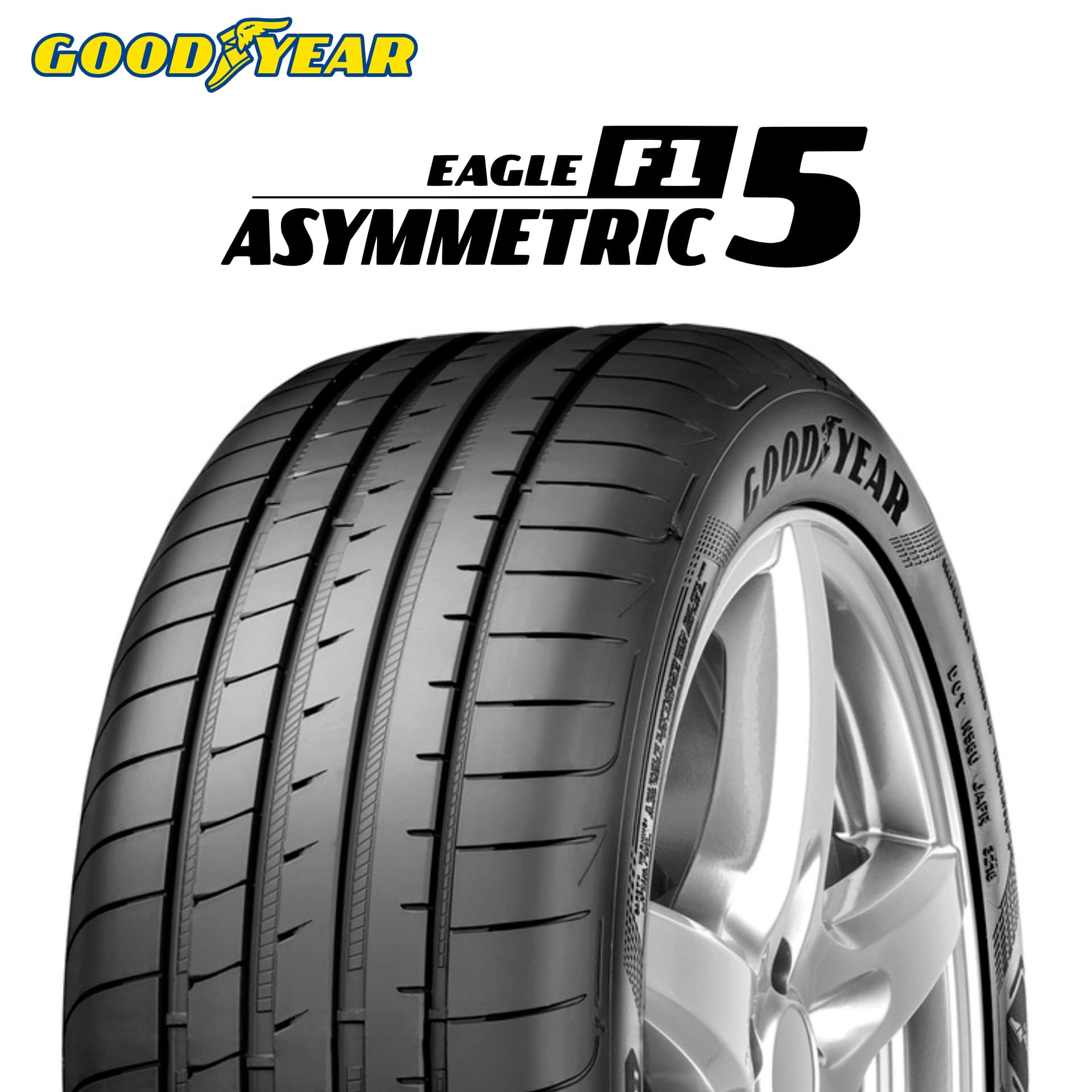 23年製 245/40R18 97Y XL MO グッドイヤー EAGLE F1 ASYMMETRIC 5 (イーグルF1 アシメトリック5) メルセデスベンツ承認 タイヤ 18インチ 245/40/18 245/40-18 245-40-18 2454018 新品