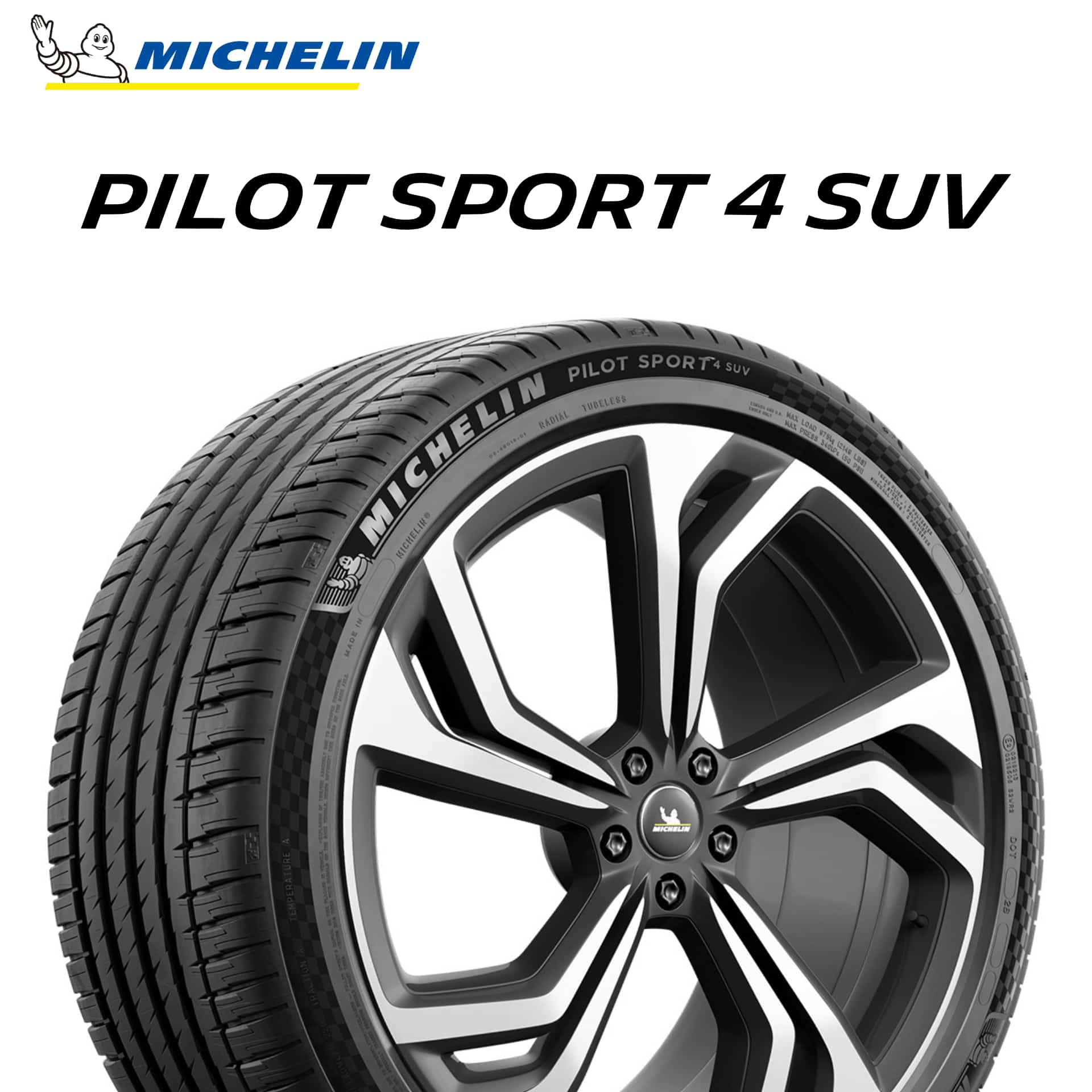 セール品 21年製 235/55R19 101V ZP ミシュラン PILOT SPORT 4 SUV (パイロット スポーツ4 SUV) ランフラットタイヤ PS4 19インチ 235/55/19 235/55-19 235-55-19 2355519 新品