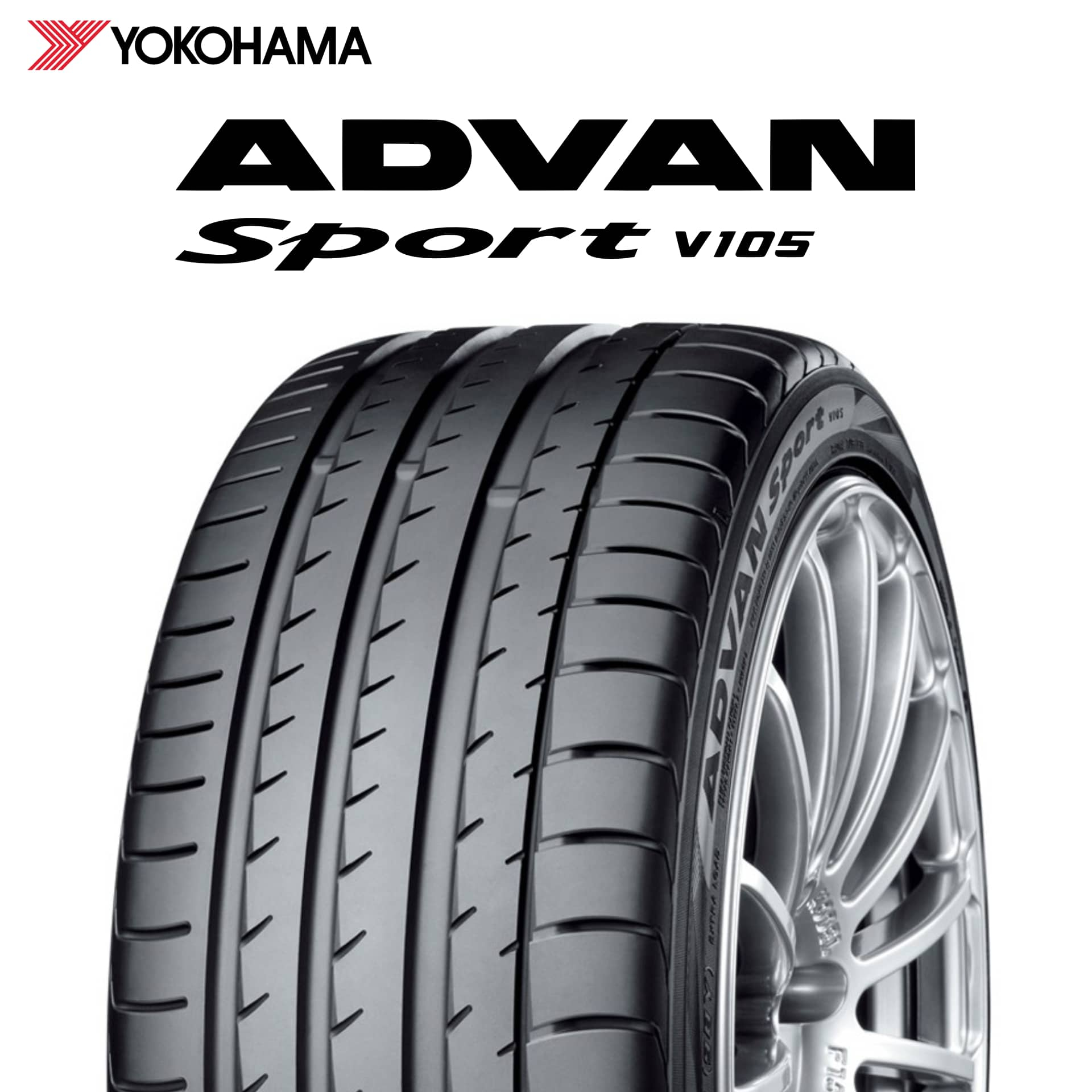 23年製 日本製 205/55R16 91W MO ヨコハマタイヤ ADVAN Sport V105 (アドバン スポーツV105) メルセデスベンツ承認 タイヤ 16インチ 205/55/16 205/55-16 205-55-16 2055516 新品