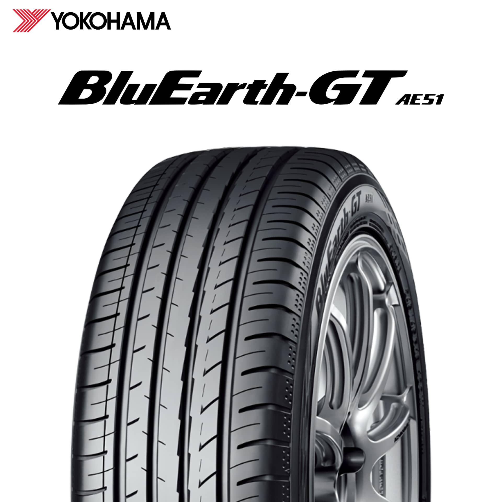 23年製 日本製 235/50R18 101W XL ヨコハマタイヤ BluEarth-GT AE51 (ブルーアースGT AE51) 18インチ 235/50/18 235/50-18 235-50-18 2355018 新品