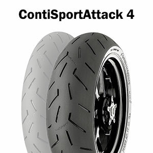 25年製 180/55ZR17 (73W) コンチネンタル コンチスポーツアタック4 CONTINENTAL ContiSportAttack 4 新品 バイクタイヤ リア用