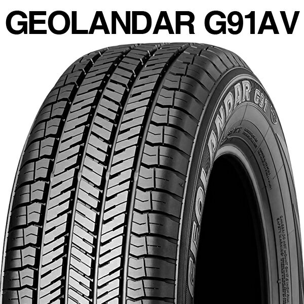 楽天tirewheel 楽天市場店セール品 21年製 日本製 225/65R17 102H ヨコハマタイヤ GEOLANDAR G91AV RAV4 （ジオランダーG91AV RAV4） 17インチ 225/65/17 225/65-17 225-65-17 2256517 新品