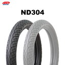 25年製 70/90-17 38P NDラバー ND304 ND RUBBER ND304 新品 バイクタイヤ フロント・リア共用 タイヤチューブは別売