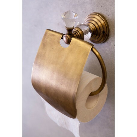 真鍮 トイレットペーパーホルダー オットーネ［トイレットペーパーホルダー5201］＜真鍮＞アンティーク調トイレットペーパーホルダー