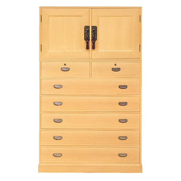 総桐箪笥 桐たんす 着物 総桐タンス FK-142 3号 盆五杯 宇造り仕上げ 静岡県産 開梱設置無料