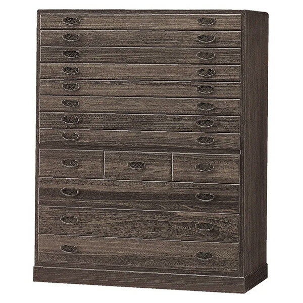 総桐箪笥 桐たんす 着物 総桐タンス 焼桐 FK-233 12段 十四杯引 トノコ仕上げ 静岡県産 開梱設置無料