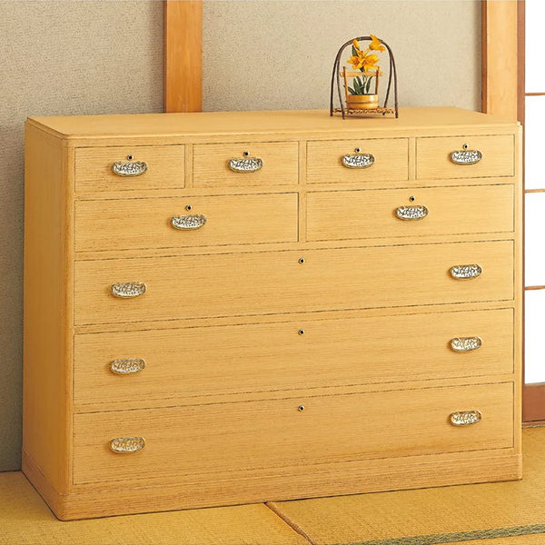 Rakuten - 総桐箪笥 桐たんす 着物 総桐 整理タンス FK-3 宇造り仕上げ 開梱設置無料