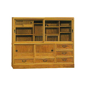 【開梱設置無料】和茶棚 屋久杉 新巽八景 茶棚40 古典木工 九州大川産 国産 日本製 茶タンス 茶箪笥 和風 和室 通販