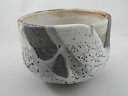 焼締志野 抹茶茶碗 薪窯 文部大臣奨励賞受賞作家 荒川明作 木箱付き こだわりのギフト 還暦祝い などの贈り物に最適 無料ラッピング mch-20