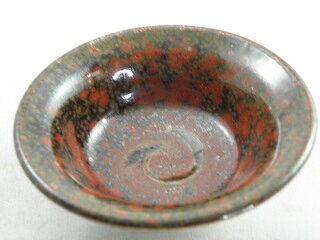 極上　茜華天目 ぐいのみ　 おちょこ 　 文部大臣奨励賞受賞作家 荒川明作　木箱付き こだわりのギフト 還暦祝い などの贈り物に最適 無料ラッピング　ngu-26