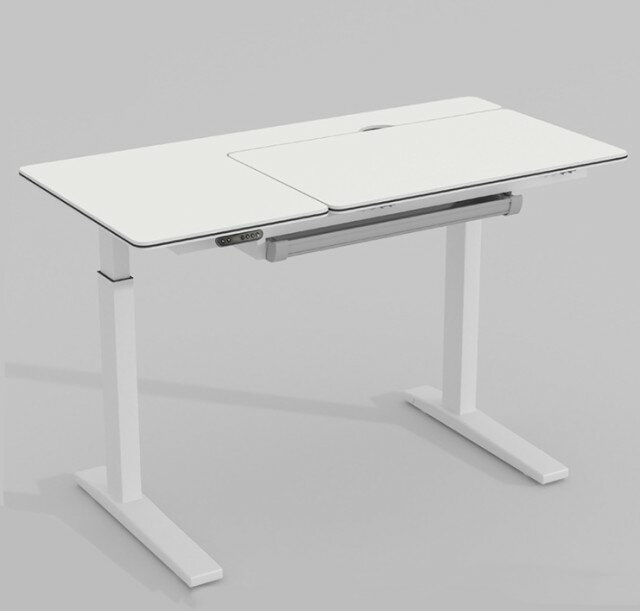 電動昇降デスク PCデスク パソコンデスク スタンディングデスク 学習机 勉強机 電動 高さ無段階調整可能 【05P21Mar22】