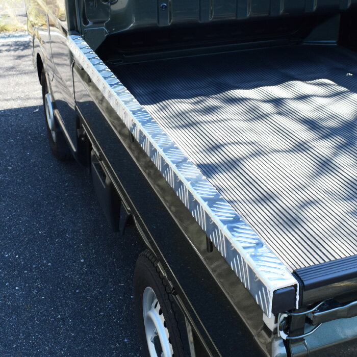 アルミ 縞板 軽トラック用 荷台あおり アオリコの字 鳥居 保護カバーセット 年末のプロモーション