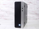 【中古】Aランク HP ProDesk 400G6 第9世代 i3 9100 メモリ8GB 新品NVMe512GB+HDD500GB DVDS Win11