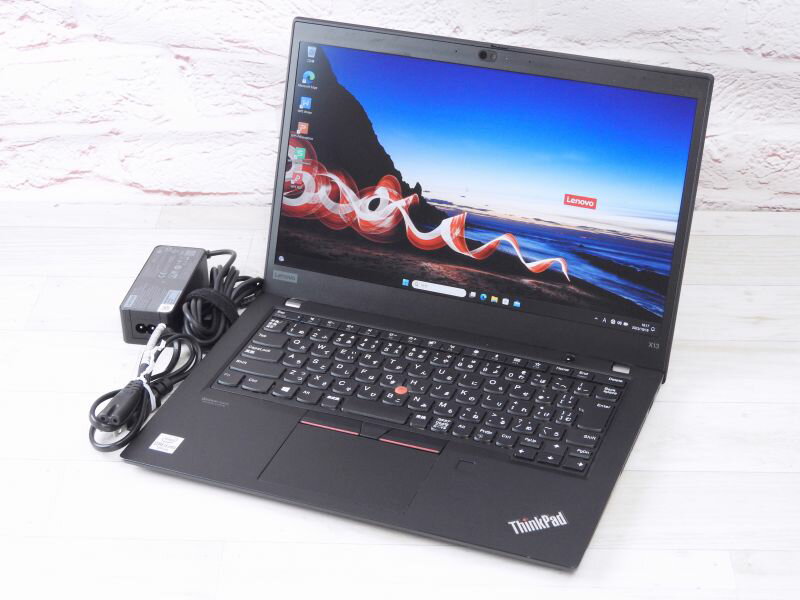 【中古】Bランク Lenovo ThinkPad X13 第10世代 i5 10310U NVMe256GB メモリ8GB FHD液晶 Win11