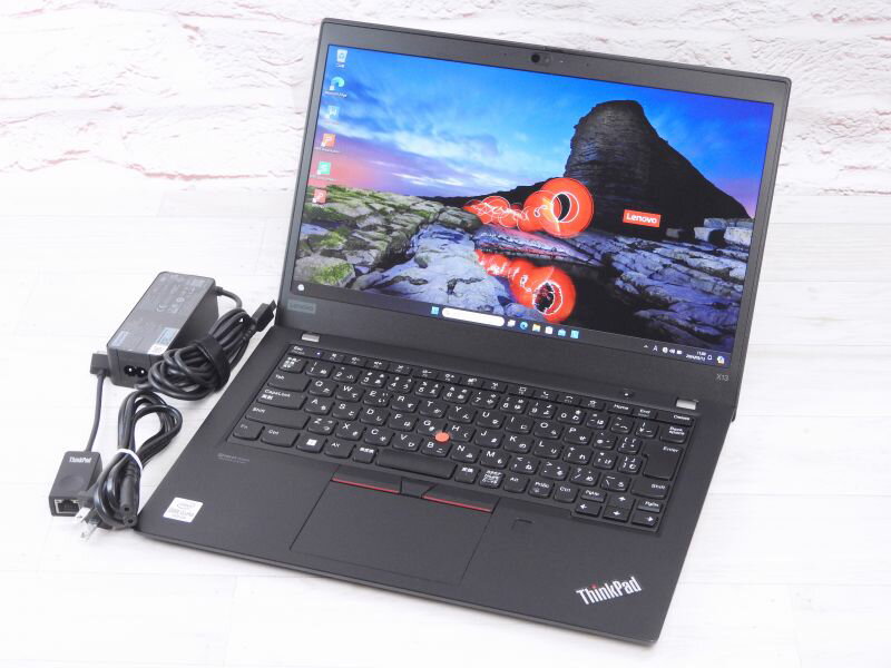 【中古】Bランク Lenovo ThinkPad X13 第10世代 i5 10310U NVMe256GB メモリ8GB FHD液晶 Win11