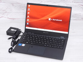 【中古】Sランク 東芝 dynabook G83/LW 第13世代 i5 1334U NVMe SSD512GB メモリ16GB FHD液晶 Win11