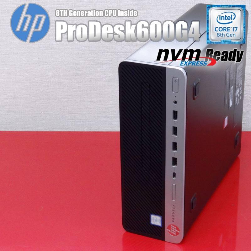 yÁz ViNVMe SSD512GB HP ProDesk 600G4 8 Core i7 8700 8GB Win11Pro