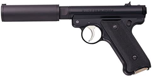 あす楽対応/マルシン Mk1 サイレンサーバレル アサシンズ マットブラックABS　ガスガンのサムネイル