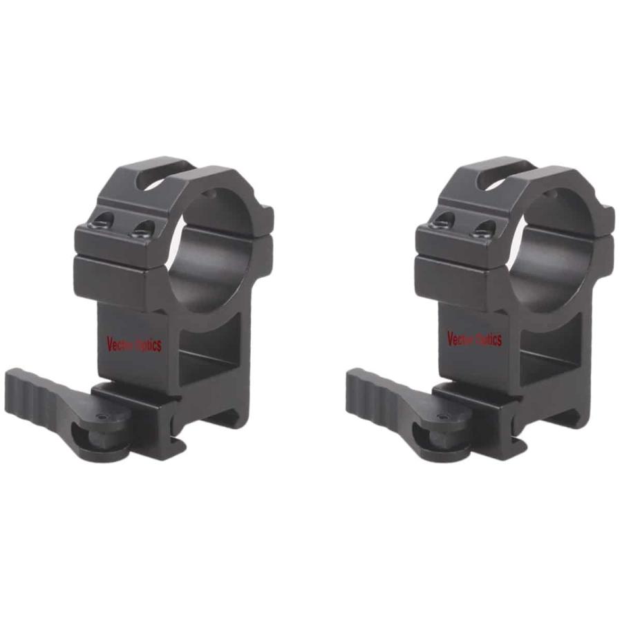 Rakuten - Vector Optics SCQD-03 30mm Quick Release High Picatinny Mount Ring