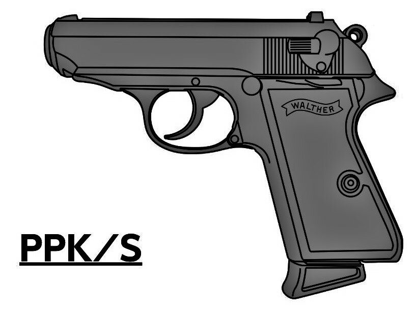 マルシン ワルサーPPK/S ブラックHW 完成品