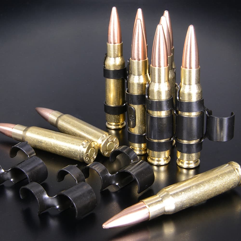 RIGHT リアルダミーカート 5.56x45mm NATO弾 10発セット ベルリンク付