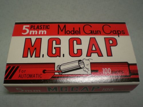 MGC M.G.CAP 5mm 赤色 /モデルガン用 発火式キャップ火薬