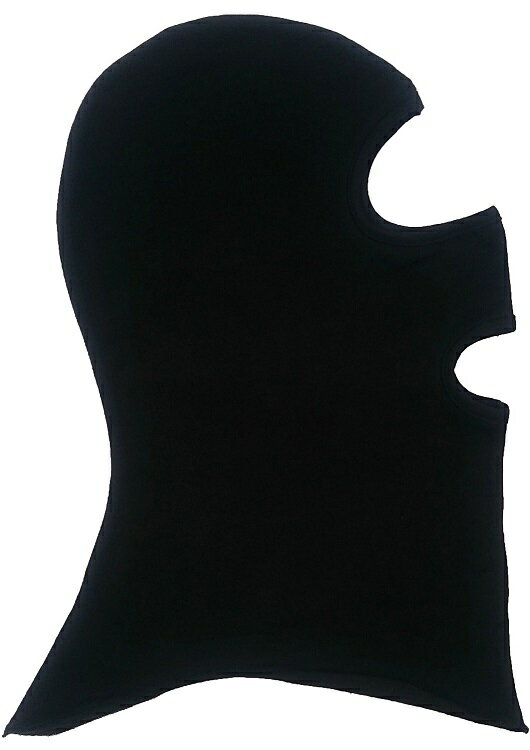 イーストA　 口穴付き フェイスマスクNo.408E ブラック