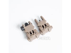 Rakuten - FMA Front And Back Sight GEN 3 DE TB995-DE フロント＆リアフリップアップ式サイト