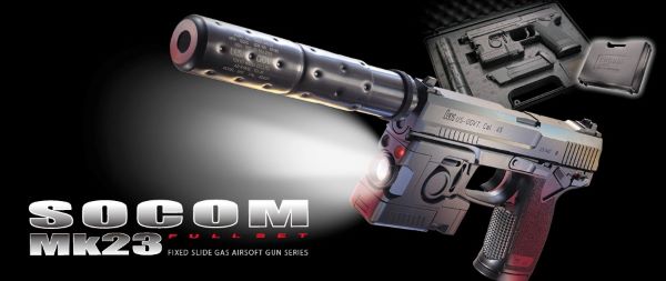 楽天市場】東京マルイ socom ソーコム mk23 固定スライド フル 楽天市場】東京マルイ socom ソーコム mk23 固定スライド フル