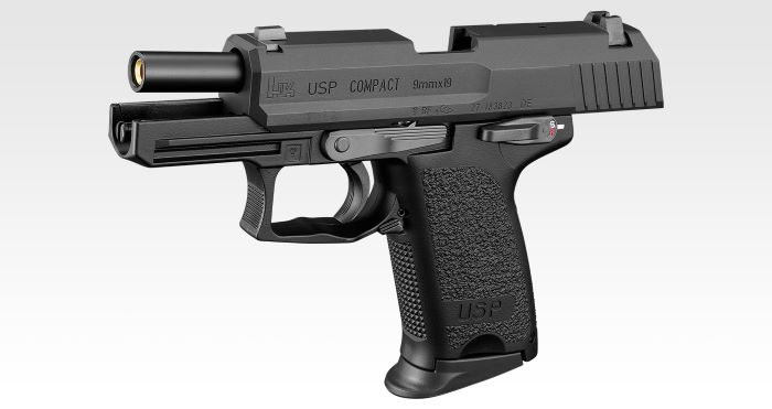 マルイ USP コンパクト ガス DETONATOR Trijiconサイト付 マルイ USP コンパクト ガス DETONATOR Trijiconサイト付