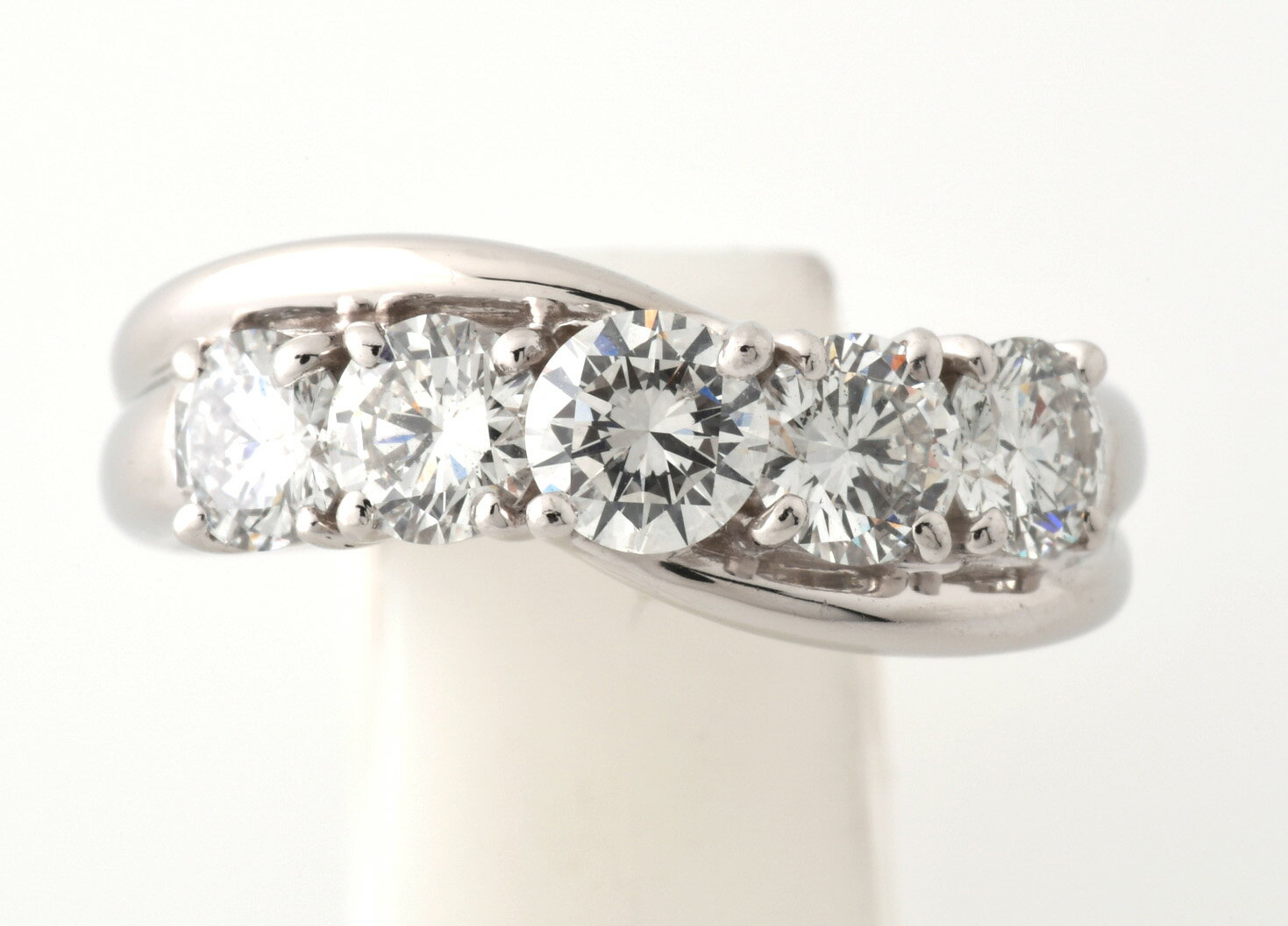 樂天商城 - Pt.900 ダイヤモンド リング ＃ 11 1.65ct 【中古】値下げ