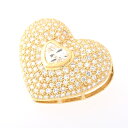 K18YG ダイヤモンド ペンダント トップ ハート ブリリアント カット D=0.988ct / 1.61ct 【中古】 商品番号 B-119913 新入荷